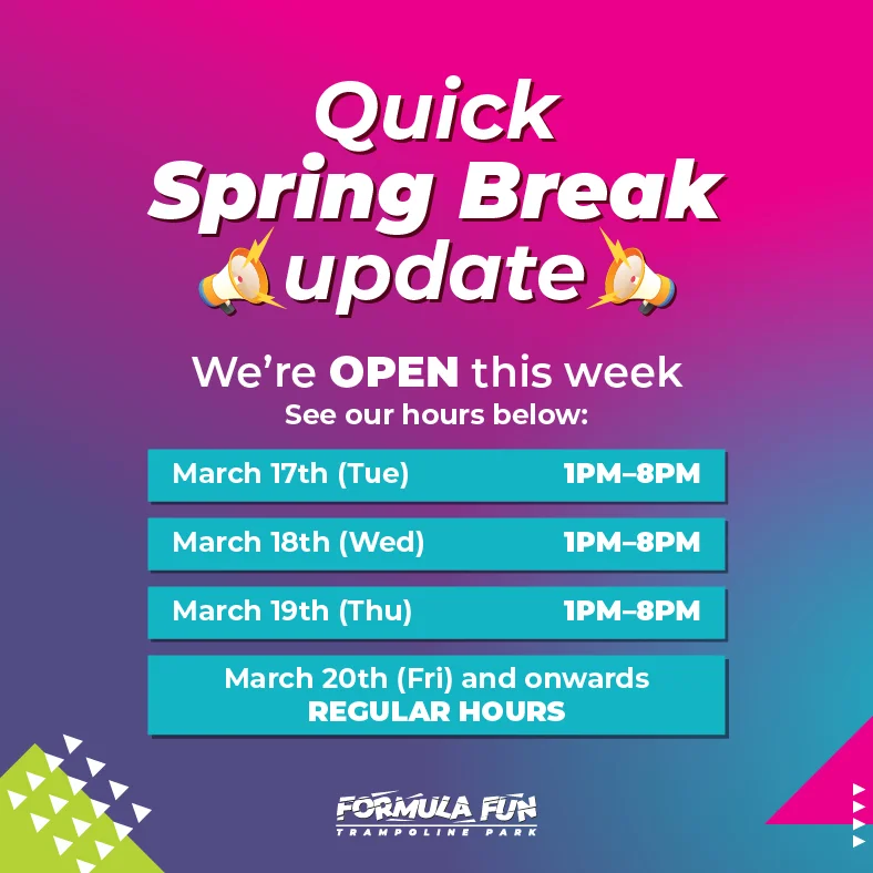 Special Spring Break Hours